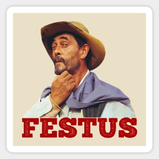 Festus - Gunsmoke - 50s Tv Western Magnet